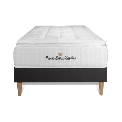 Ensemble Matelas Ressorts Ensaches + Memoire De Forme Maxi Epaisseur George V 90x200