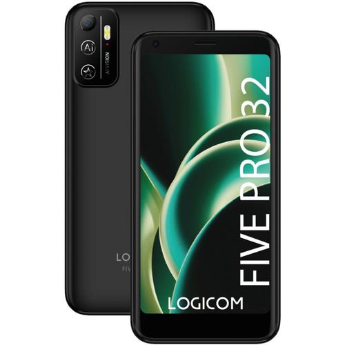 Smartphone LOGICOM Five Pro Noir 32Go 4G