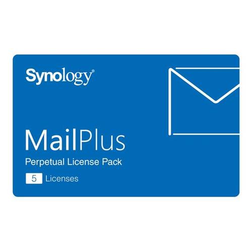 Synology Mailplus License Pack - Licence - 5 Comptes Email)