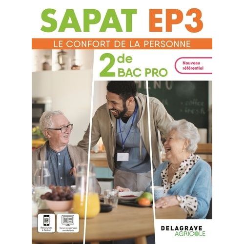 Sapat Ep3 2de Bac Pro Delagrave Agricole - Pochette Élève