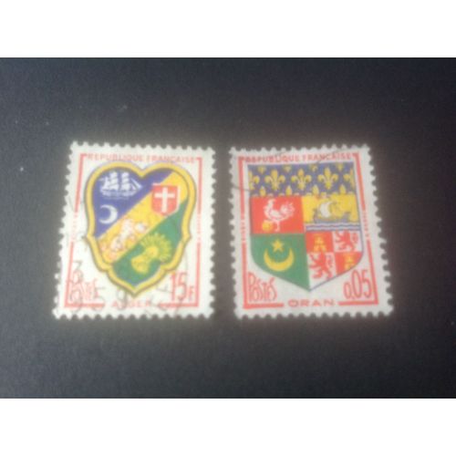 Algérie Oran 0,05 Alger 15f.