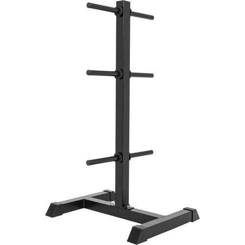Gorilla Sports - Rack De Rangement Pour Poids Disques - Blanc Ou Noir 30mm - Couleur : Noir