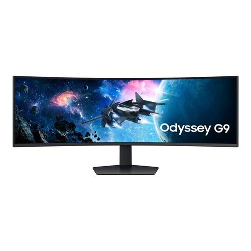 Samsung Odyssey G9 S49CG954EU - G95C Series - écran LED - jeux - incurvé - 49" - 5120 x 1440 Dual Quad HD @ 240 Hz - VA - 450 cd/m² - 2500:1 - DisplayHDR 1000 - 1 ms - 2xHDMI, DisplayPort - noir