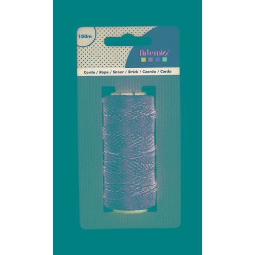 Ficelle Argentée 0,5mm X 100m - Artémio