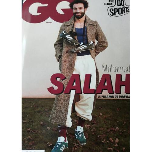 Mohamed Salah. Le Pharaon Du Football . Gq. Magazine. Février 2022. Neuf. Sports