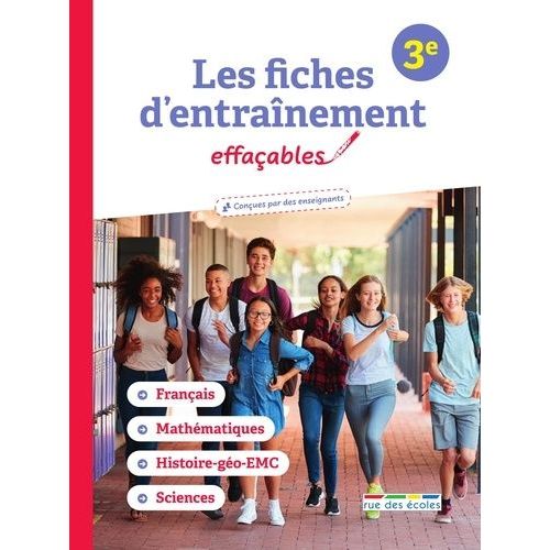 Les Fiches Entraînement Effaçables 3e