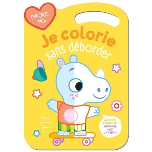 Je Colorie Sans Déborder Le Rhinocéros