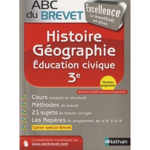 Histoire, Géographie, Education Civique 3e