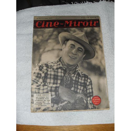 Ciné Miroir N° 801 : Tino Rossi