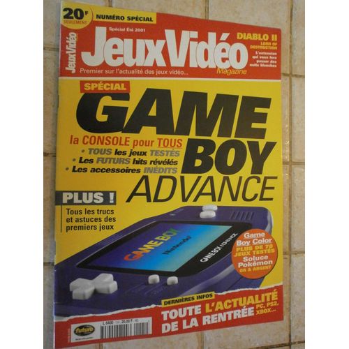 Jeux Vidéo Magazine Hors Série 1 Game Boy Advance