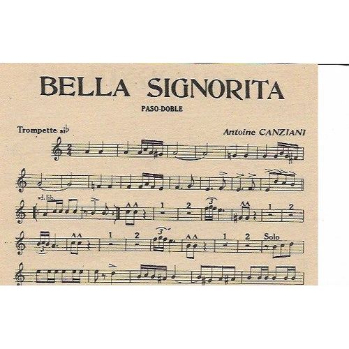 Bella Signorita - Ollé Pépito