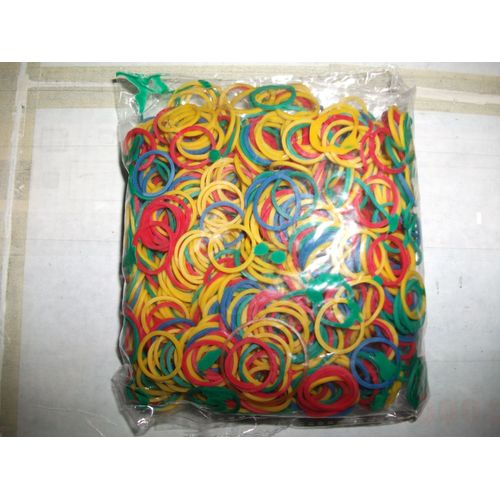 Lot Élastiques Rainbow Loom ( Jaune, Vert, Bleu Et Rouge)