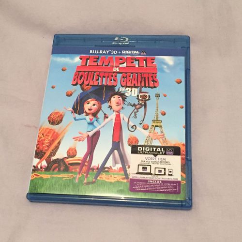 Tempête De Boulettes Géantes - Blu-Ray 3d