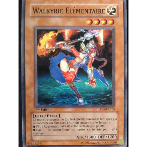 Yugioh! Walkyrie Elémentaire - Commune - Fet-Fr010