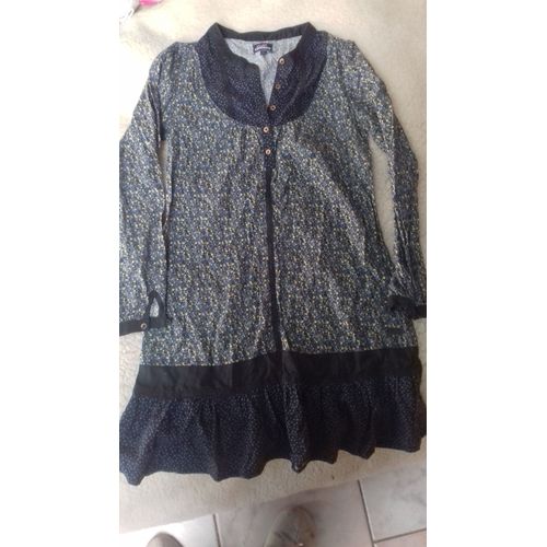 Robe Miss Creeks Miss Coton 12 Ans Multicolore