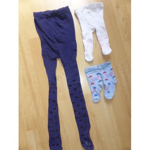 Collants Kiabi Coton 4 Ans Bleu Foncé