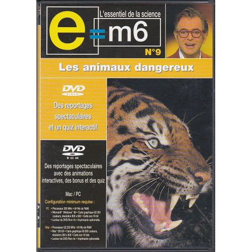 E=M6 N°9 Les Animaux Dangereux - Dvd + Dvd Rom