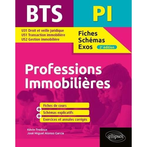 Bts Professions Immobilières Programmes De 1re Et 2e Années - Annales Corrigées