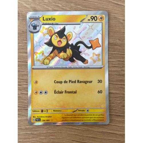 Carte Pokemon Luxio Shiny 136/091