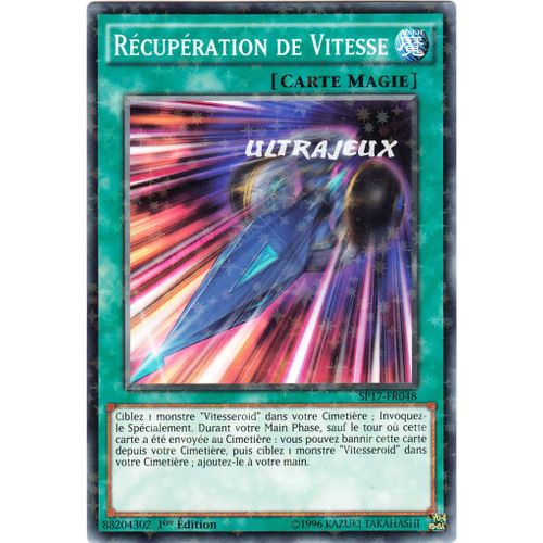Yu-Gi-Oh! - Sp17-Fr048-St - Récupération De Vitesse - Starfoil Rare