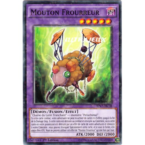 Yu-Gi-Oh! - Sp17-Fr038-St - Mouton Frourreur - Starfoil Rare