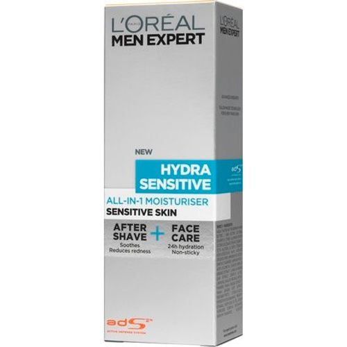 Loreal Men Expert Hydra Sensitive Apres Rasage Et Creme Hydratante Pour Peaux Sensibles 