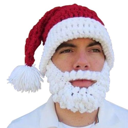 Bonnet À Barbe Déguisement De Père Noël