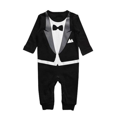 Pyjama Pour Enfant Imitation Costume Smoking Gentleman