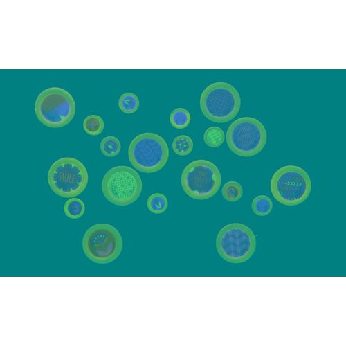 Bouton À Coller Bois Époxy Scandisweet 20 Pièces - Artémio