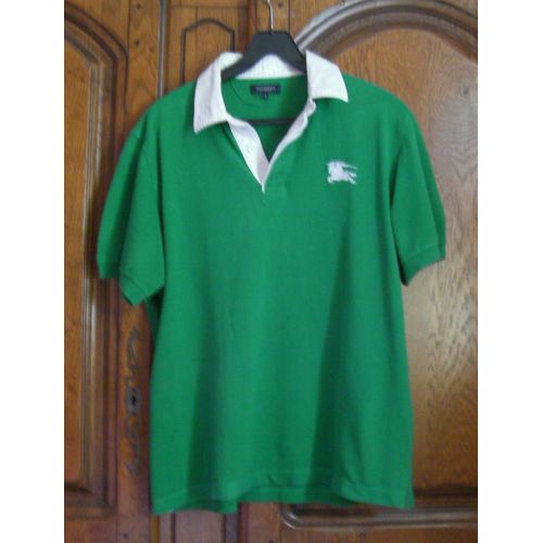 Polo Vert Burberry London - Taille Xxxl