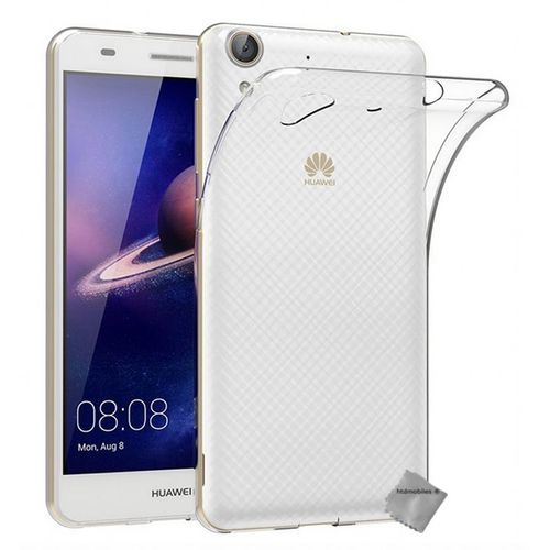 Housse Etui Coque Gel Fine Pour Huawei Y6 Ii (Y6 2) + Film Ecran - Transparent Tpu
