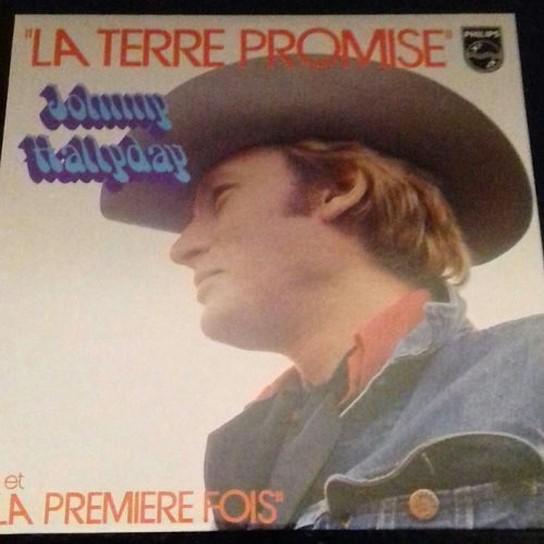 Johnny Hallyday Cd Single/La Terre  Promise /La Première Fois 