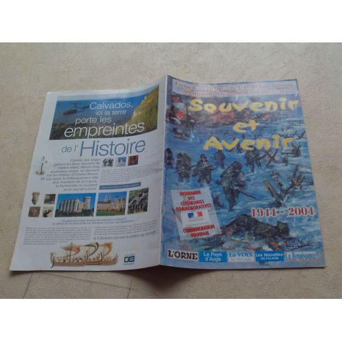 Souvenir Et Avenir. Programme Des Cérémonies Commémoratives. 1994- 2004 