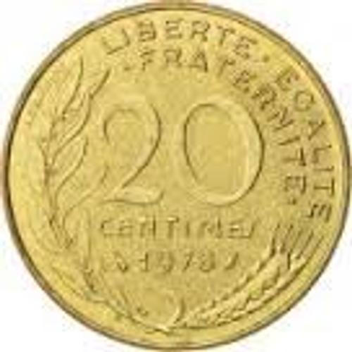 20 Centimes 1978