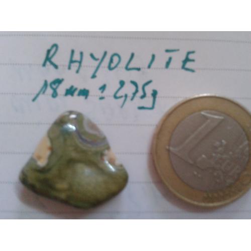 Rhyolite Pierre Polie Semi-Précieuse