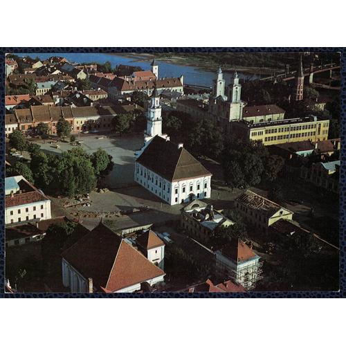 Lituanie Carte Postale Postcard Panorama De Kaunas
