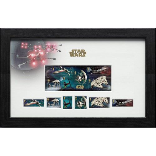 Star Wars Timbres Encadrés Vehicles 43 X 27 Cm