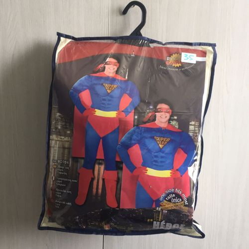 Deguisement De Héros Bleu Super Rouge