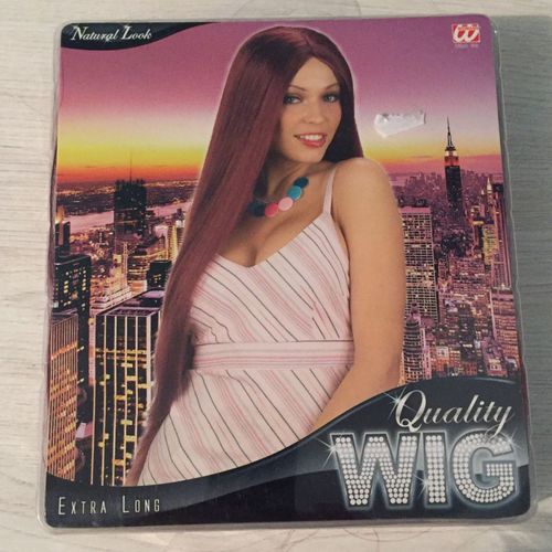 Perruque Cheveux Longs Roux