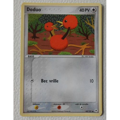 Doduo 60/101 Set Ex Légendes Oubliées Fr