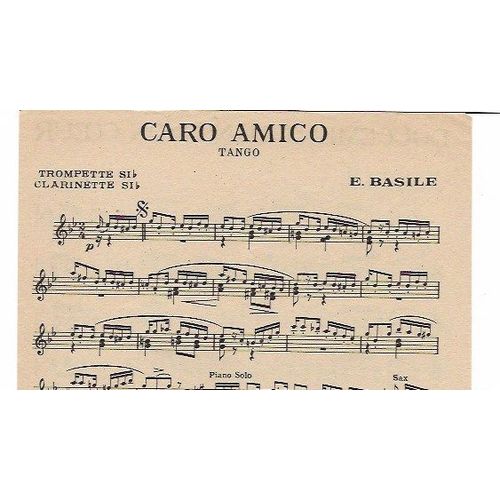 Caro Amico - Doucement Dans Mon Coeur