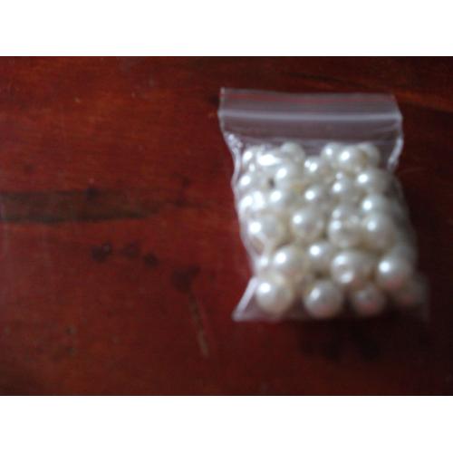 Sachet De Perles Nacre Blanc