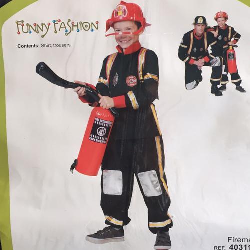 Deguisement Pompier (Model Fireman 403112 Funny Fashion)