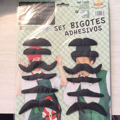 Set Moustaches Adhesives