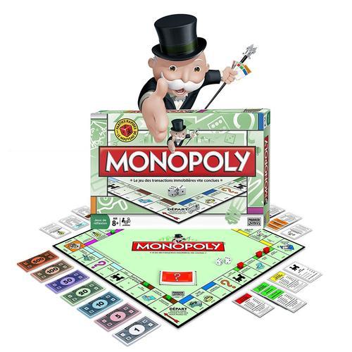 Monopoly - Jeu de Société Deal - Jeu de Voyage - version anglaise 
