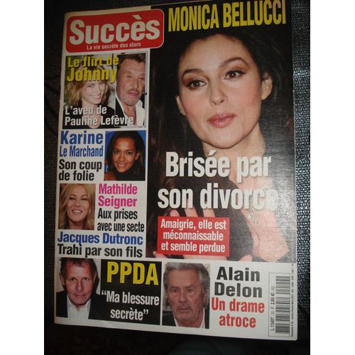 Succes 20 Monica Bellucci Isabelle Huppert Dutronc Les Bronzes Renaud Delon Eddy Mitchell