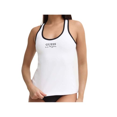 Débardeur Guess Los Angeles Femme Blanc