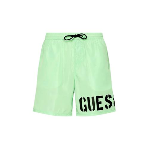 Maillot De Bain Guess Patch Homme Vert