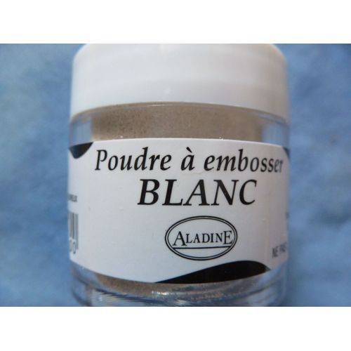 Poudre A Embosser 30 Ml Aladine Couleur Blanc