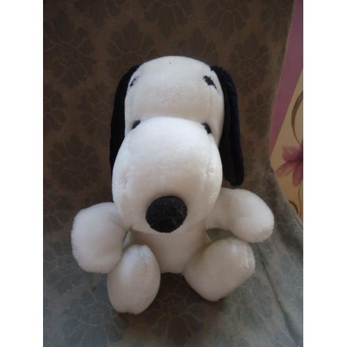 Snoopy Assis En Peluche Vintage United Feature Syndicate 22 Cm 1968